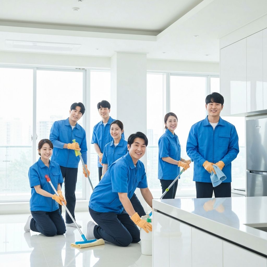 사무실 청소
